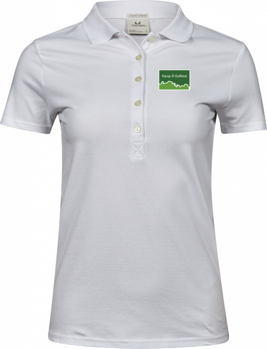 Tee Jays - Karup Bomulds Polo (Dame) - White